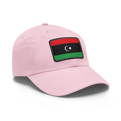 Libya Leather Patch Hat