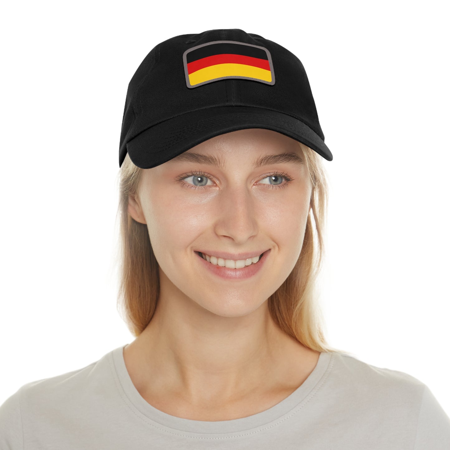 Germany Leather Patch Hat