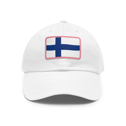Finland Leather Patch Hat