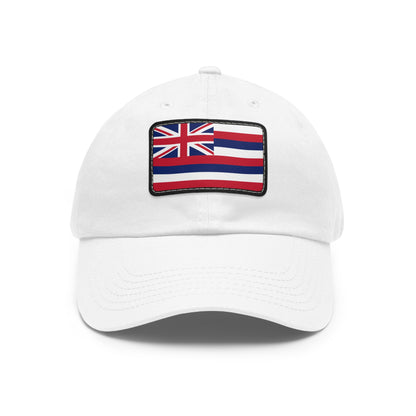 Hawaii Leather Patch Hat