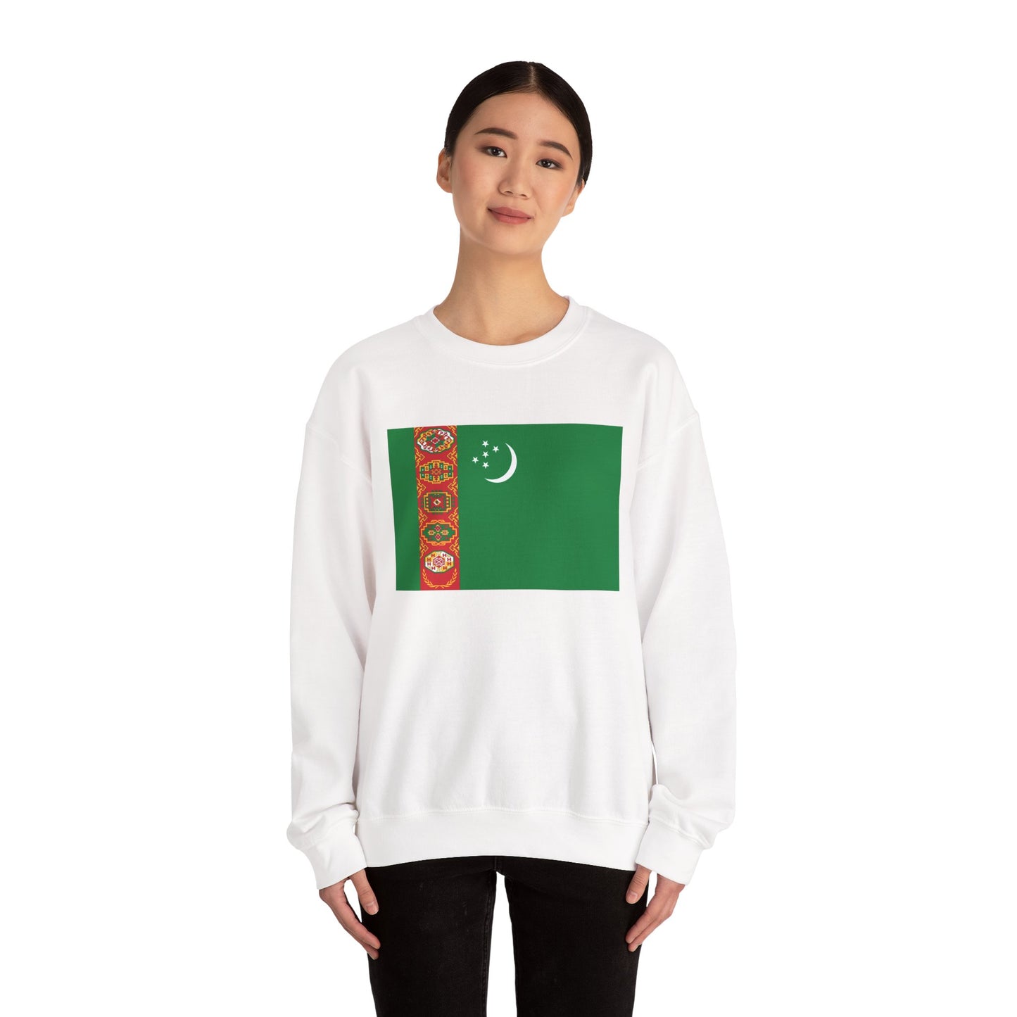 Turkmenistan Flag Sweatshirt