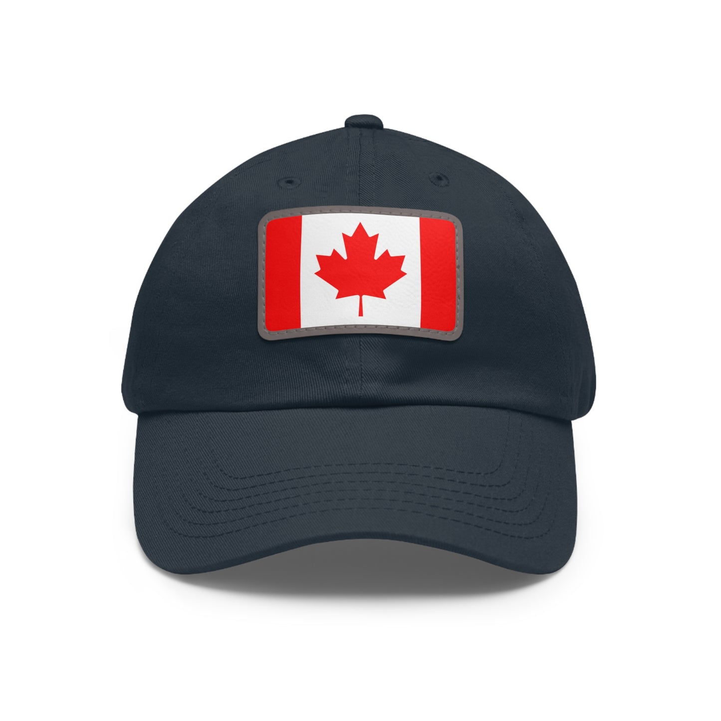 Canada Leather Patch Hat