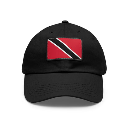 Trinidad and Tobago Leather Patch Hat