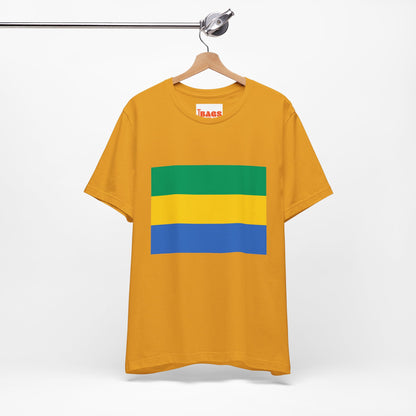 Gabon Flag on T-shirt