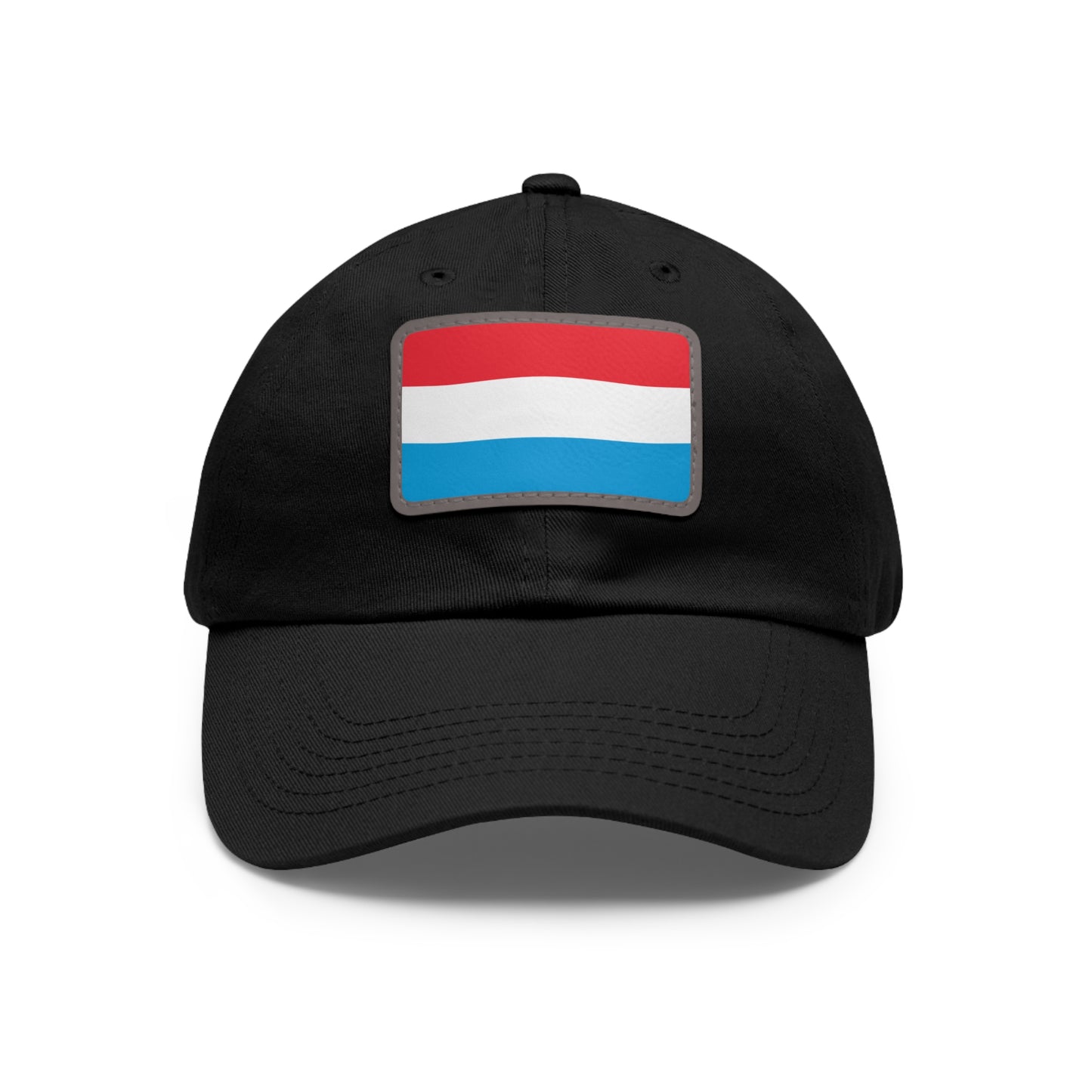 Luxembourg Leather Patch Hat