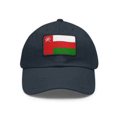 Oman Leather Patch Hat