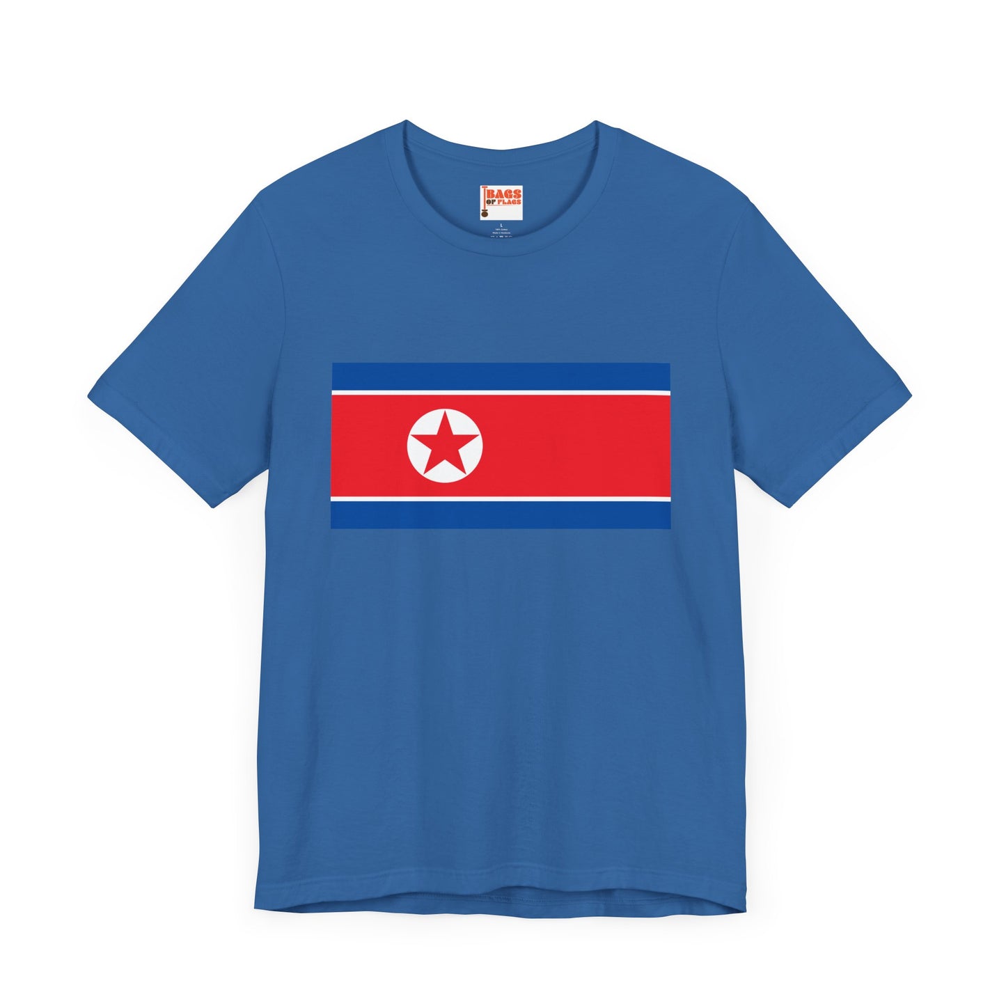 North Korea Flag on T-shirts