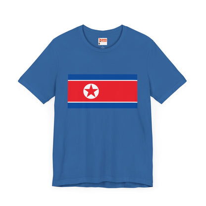 North Korea Flag on T-shirts