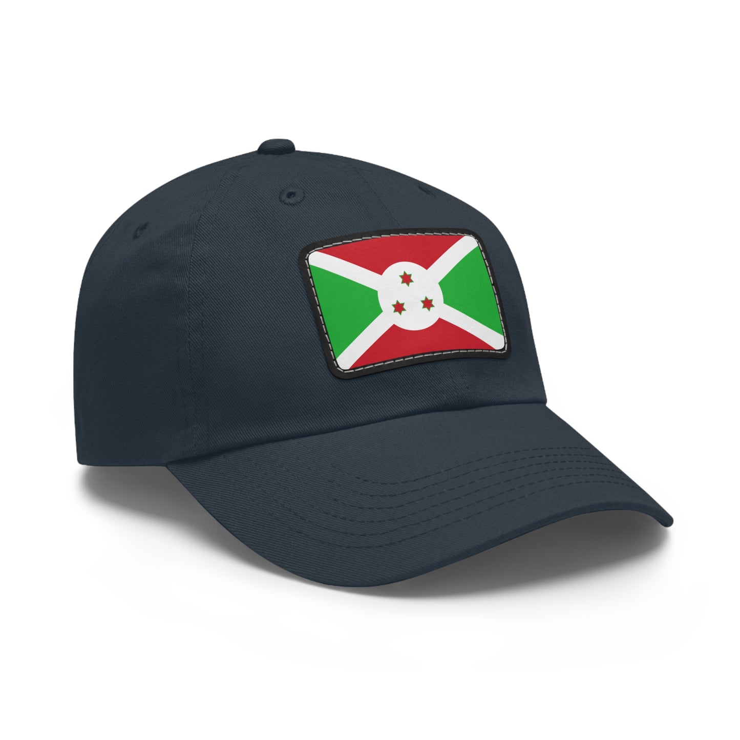 Burundi Leather Patch Hat