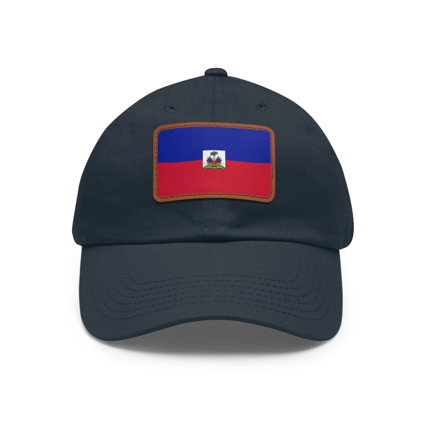 Haiti Leather Patch Hat