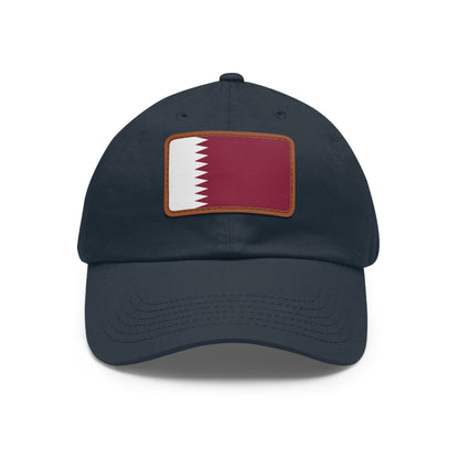 Qatar Leather Patch Hat