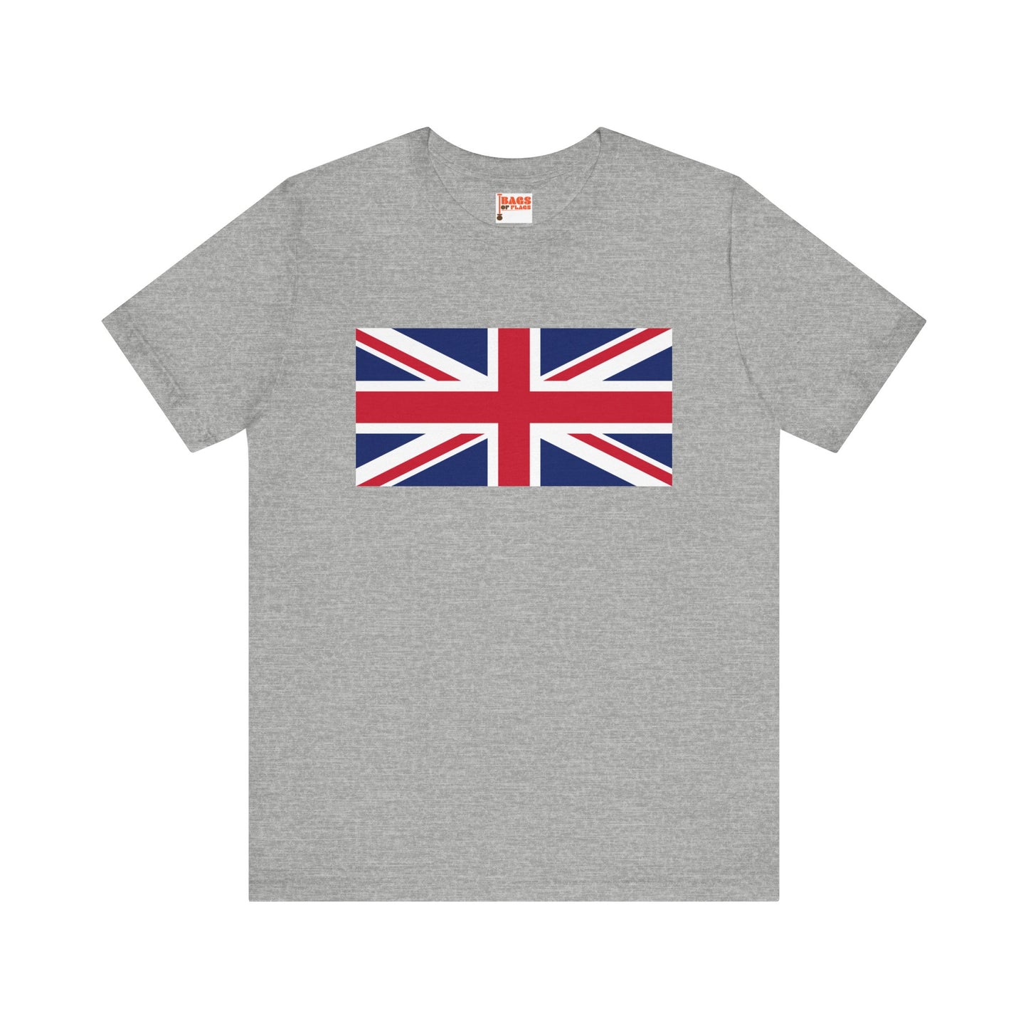 United Kingdom Flag on T-shirt