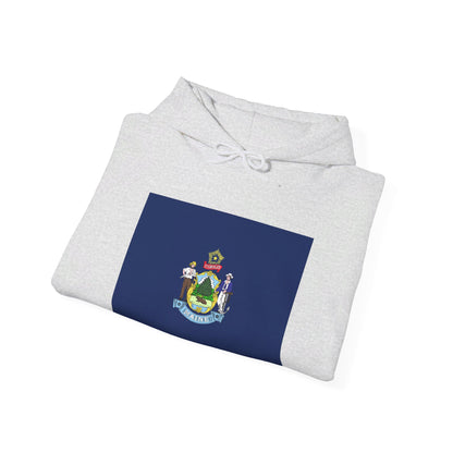 Maine Flag Hoodies