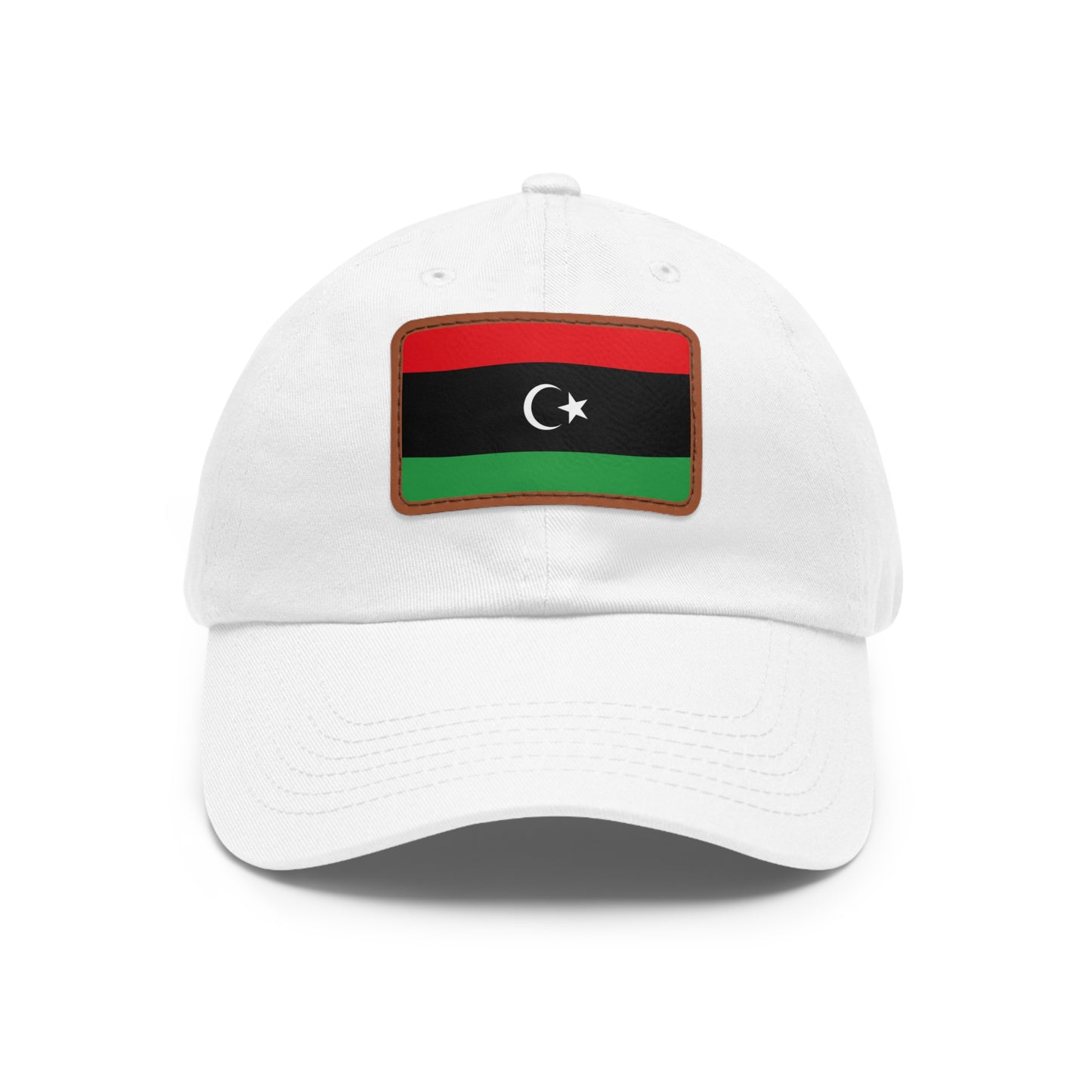Libya Leather Patch Hat