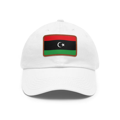 Libya Leather Patch Hat
