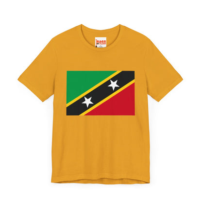 Saint Kitts and Nevis Flag on T-shirt