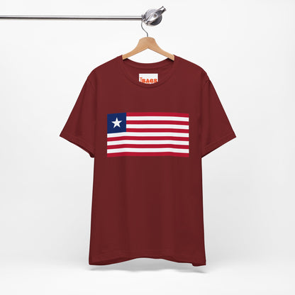 Liberia Flag on T-shirt