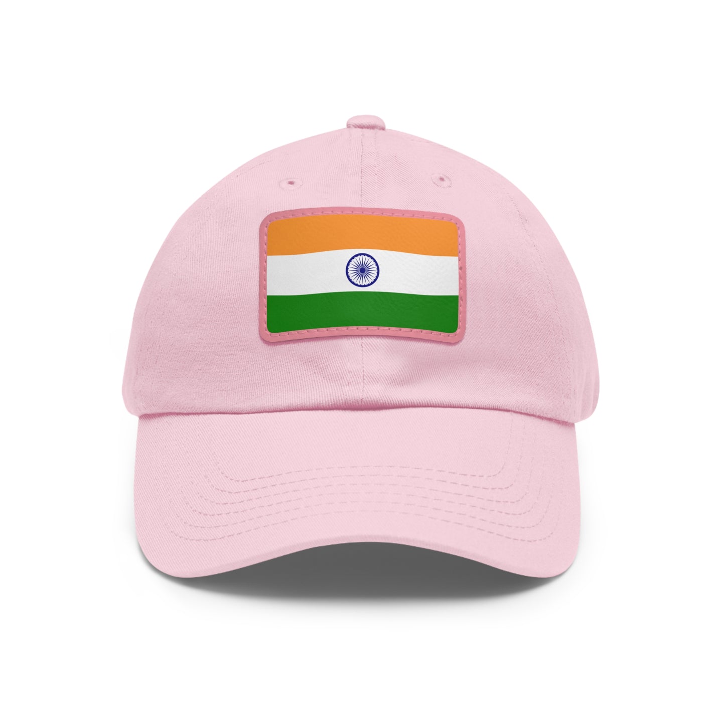 India Leather Patch Hat