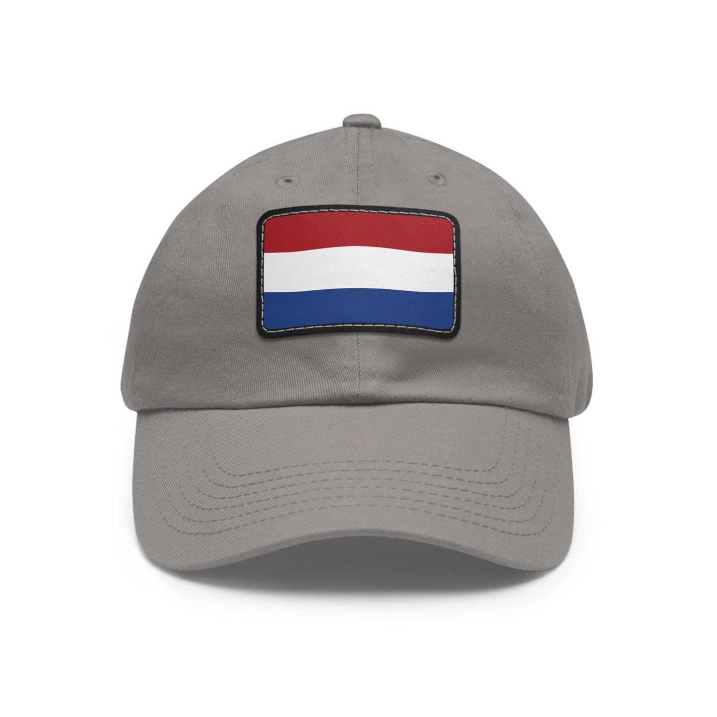 Netherlands Leather Patch Hat