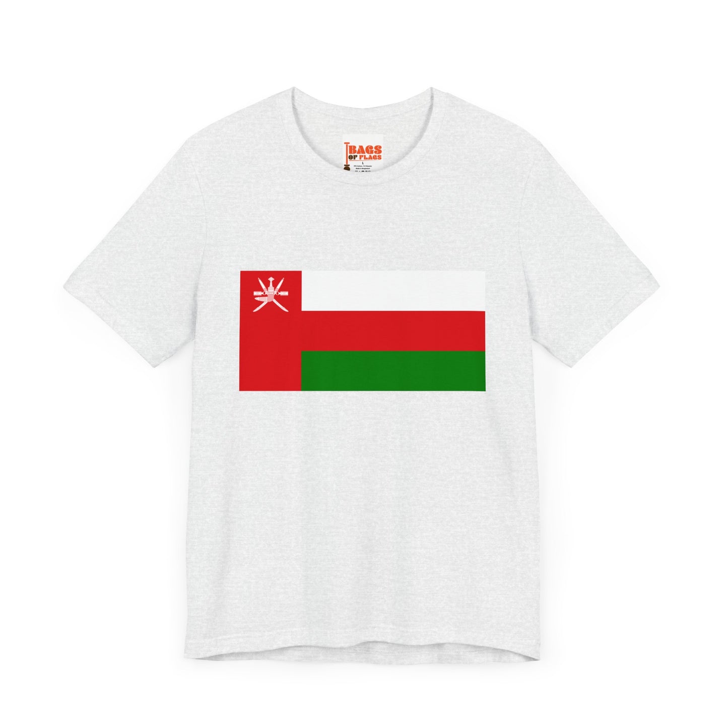 Oman Flag on T-shirt