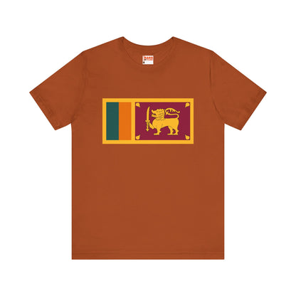 Sri Lanka Flag on T-shirt