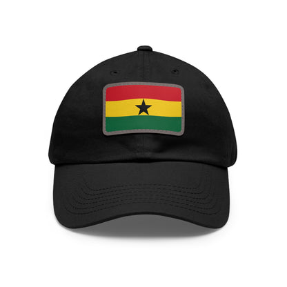 Ghana Leather Patch Hat