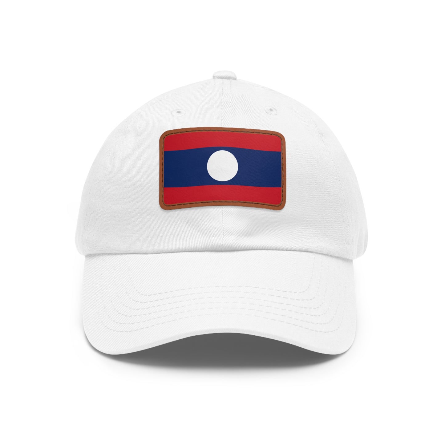 Laos Leather Patch Hat