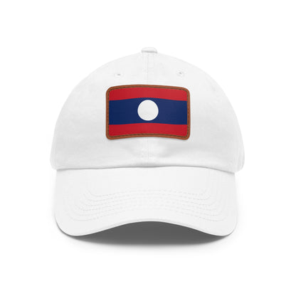 Laos Leather Patch Hat