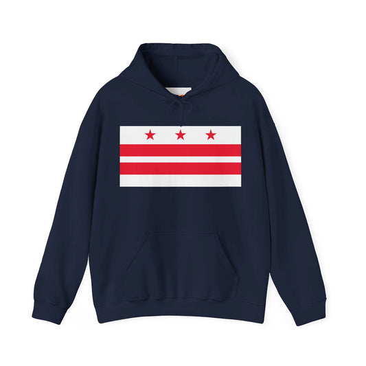 District of Columbia Flag Hoodies