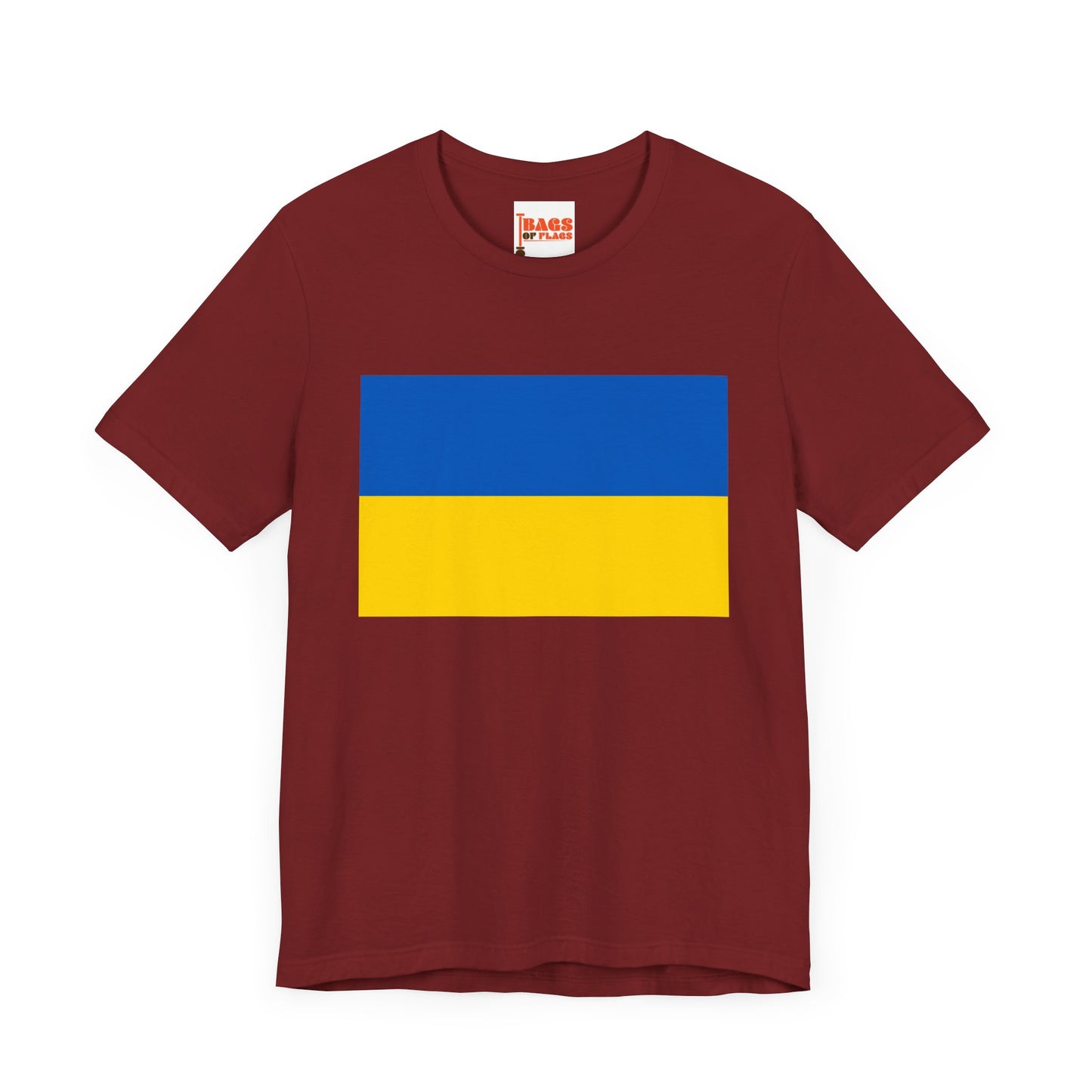 Ukraine Flag on T-shirt