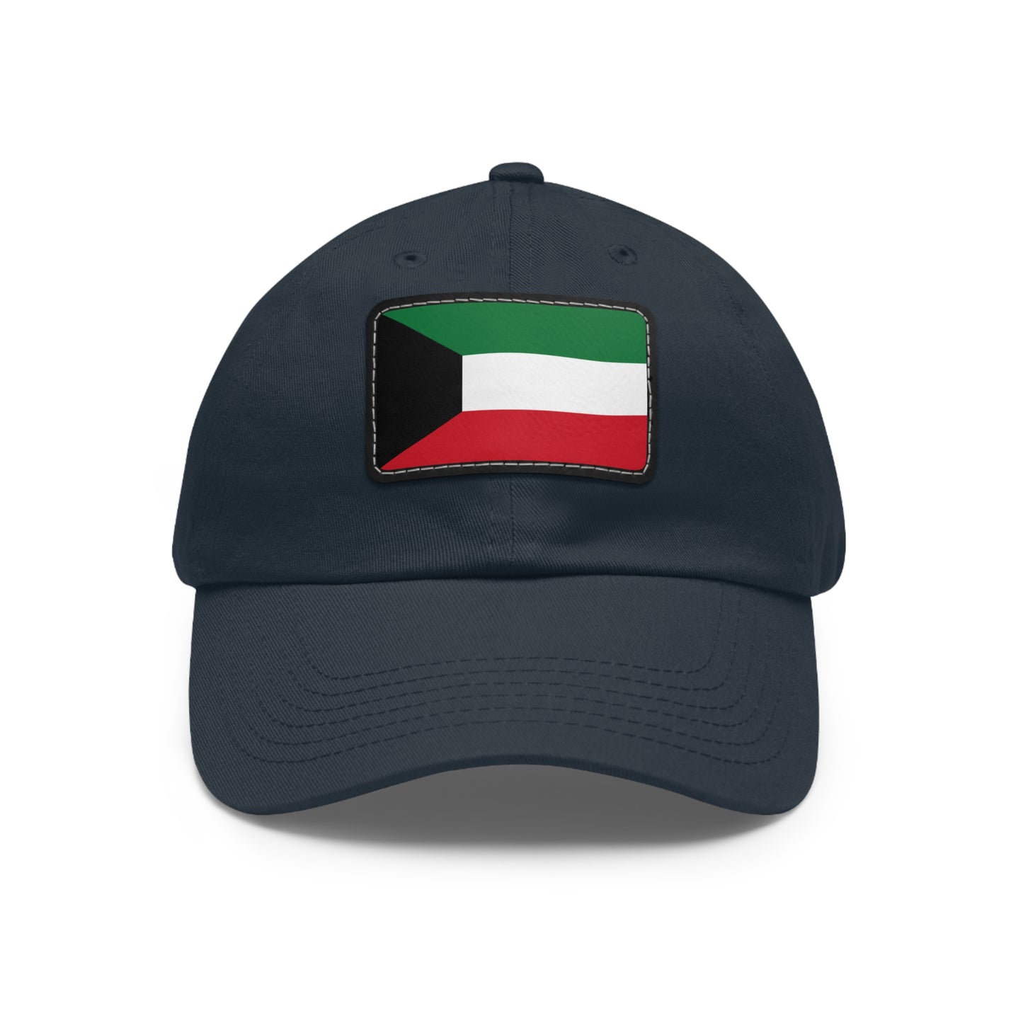 Kuwait Leather Patch Hat