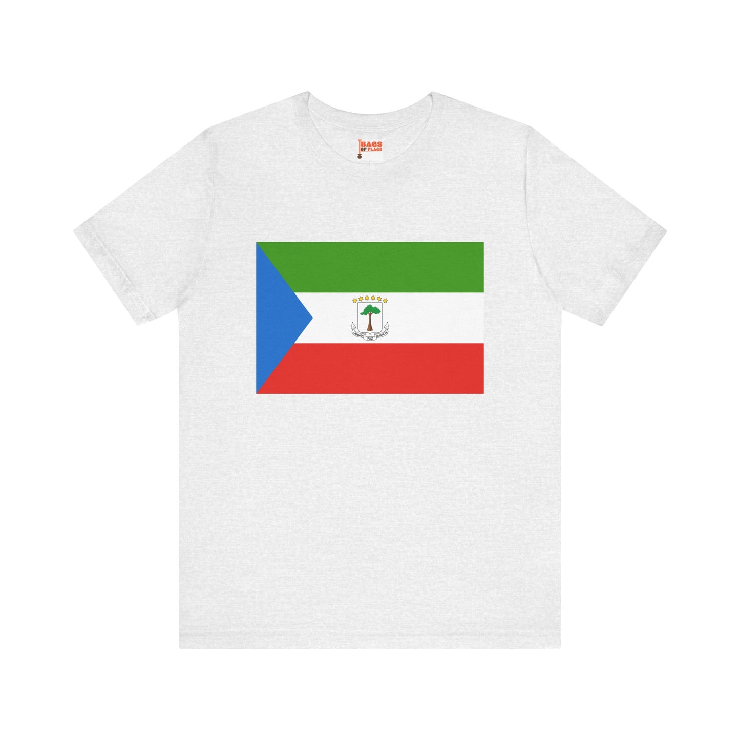 Equatorial Guinea Flag on T-shirt