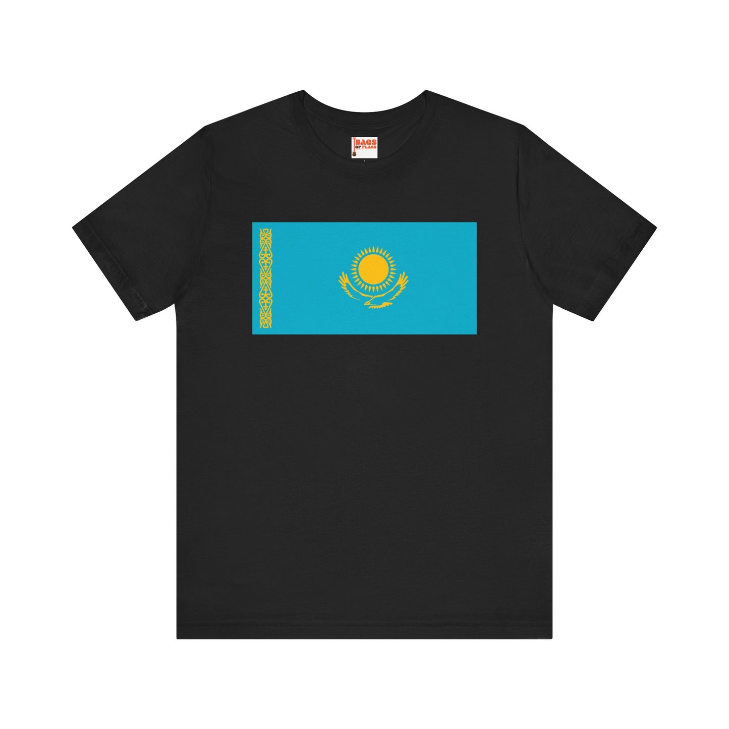 Kazakhstan Flag on T-shirt