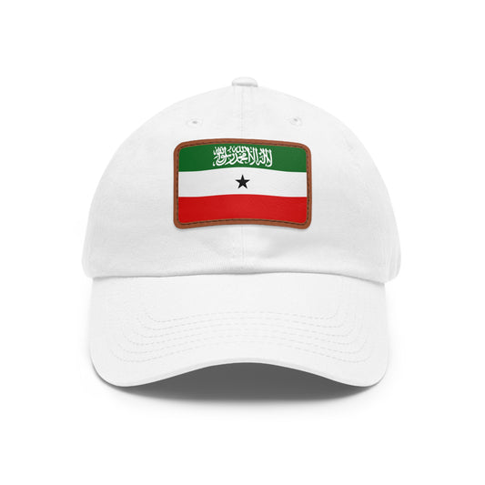 Somaliland Leather Patch Hat
