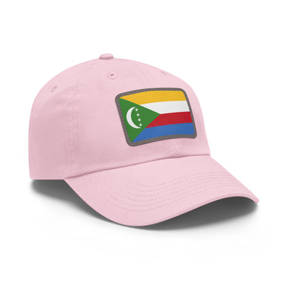 Comoros Leather Patch Hat