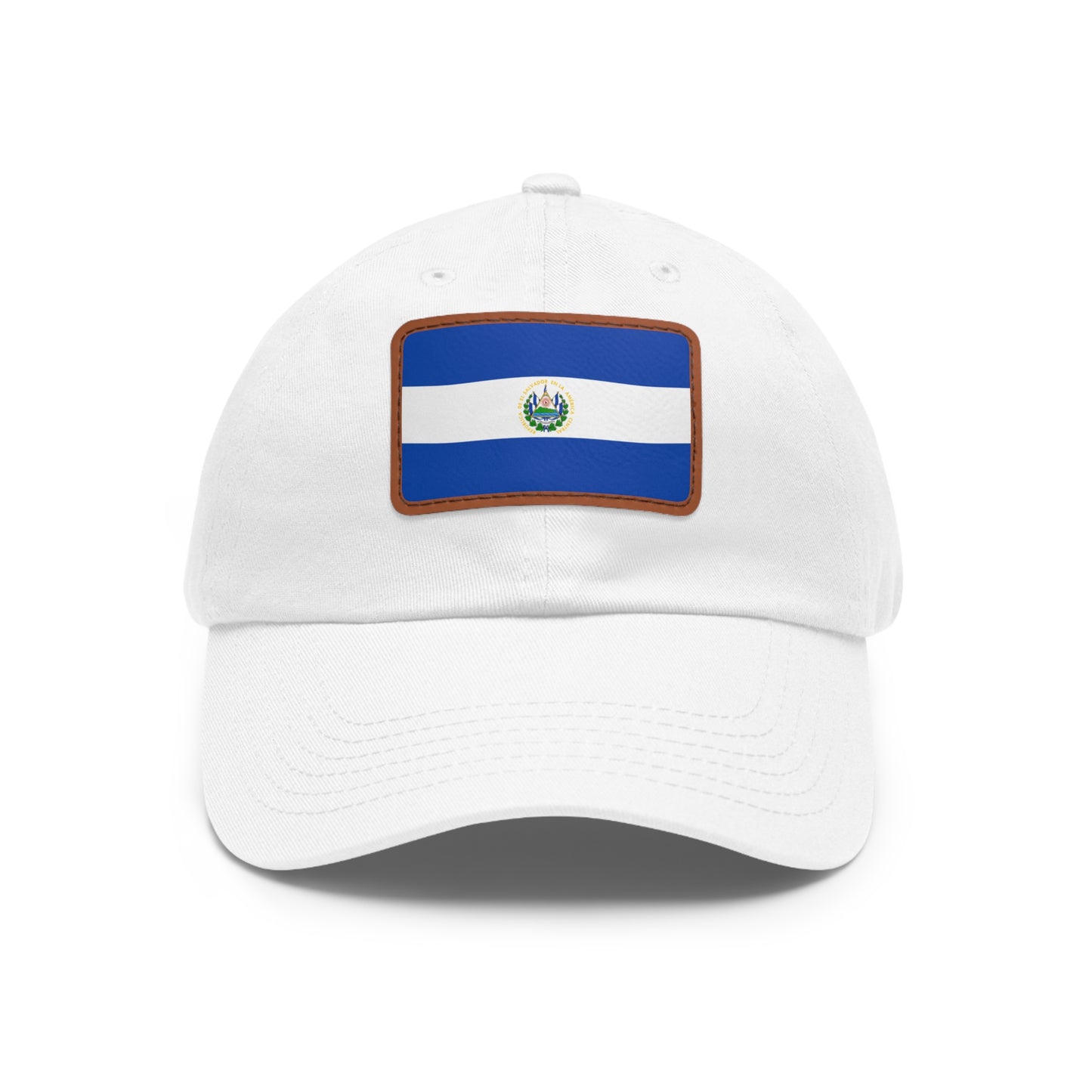 El Salvador Leather Patch Hat
