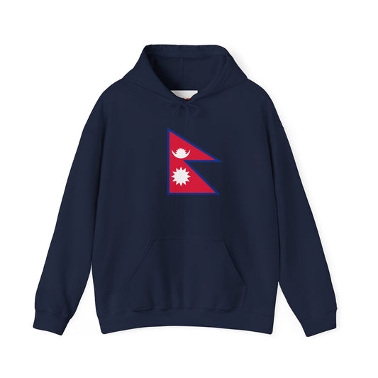 Nepal Flag Hoodies