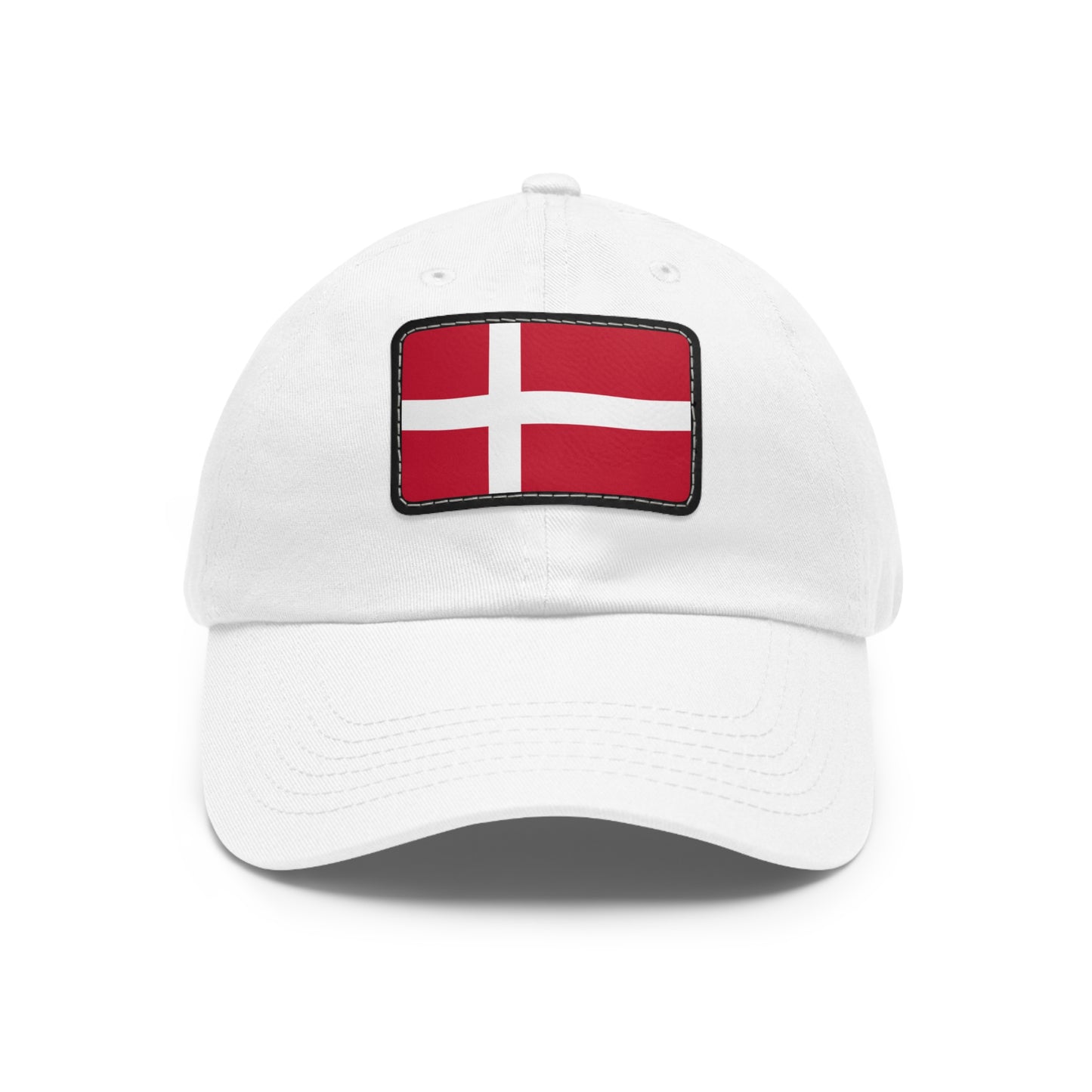 Denmark Leather Patch Hat