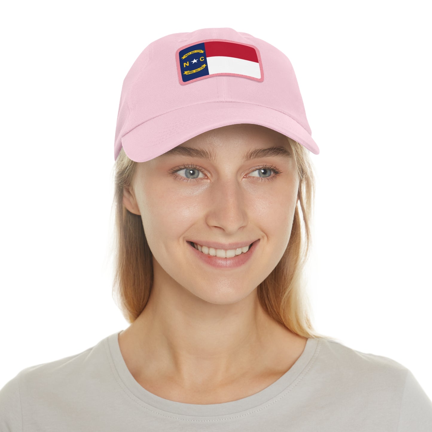 North Carolina Leather Patch Hat