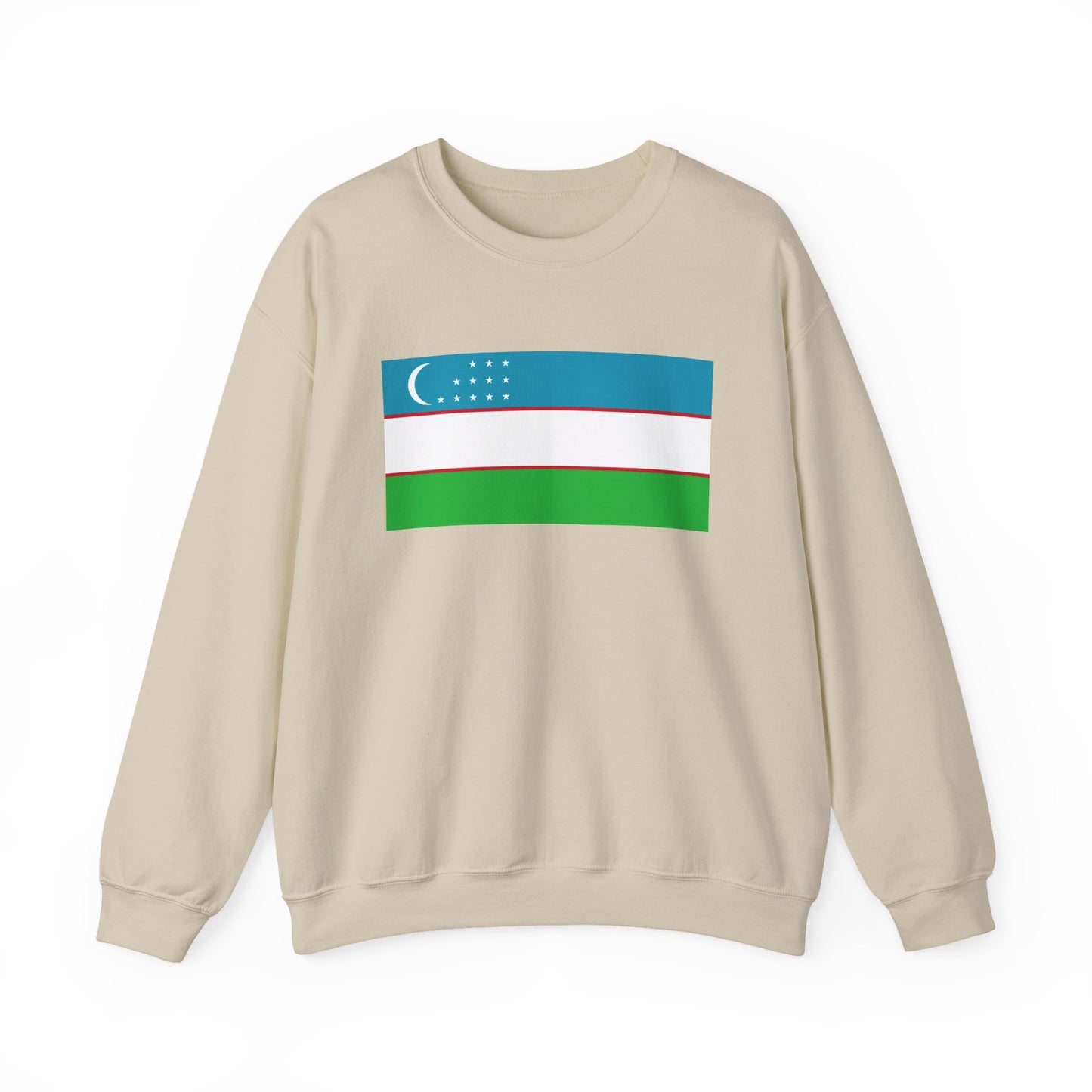 Uzbekistan Flag Sweatshirt