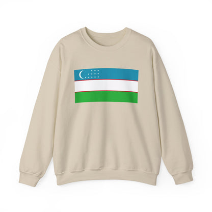 Uzbekistan Flag Sweatshirt