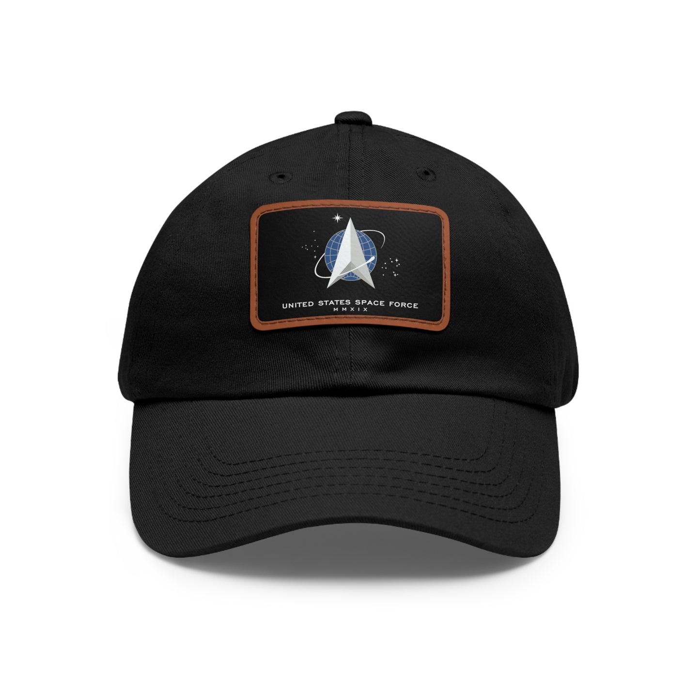 US Space Force Leather Patch Hat