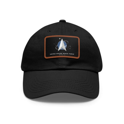 US Space Force Leather Patch Hat