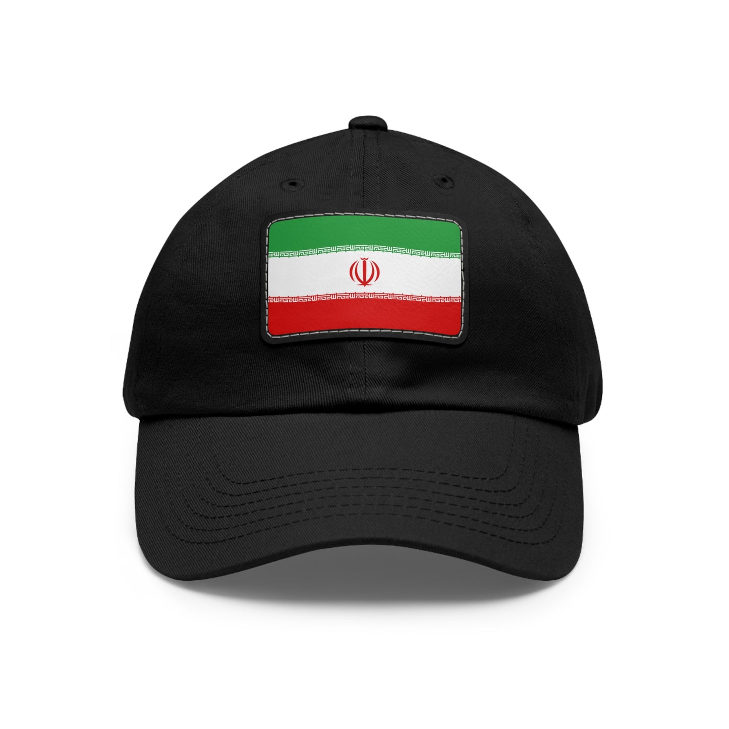 Iran Leather Patch Hat