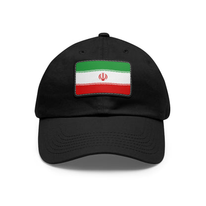 Iran Leather Patch Hat