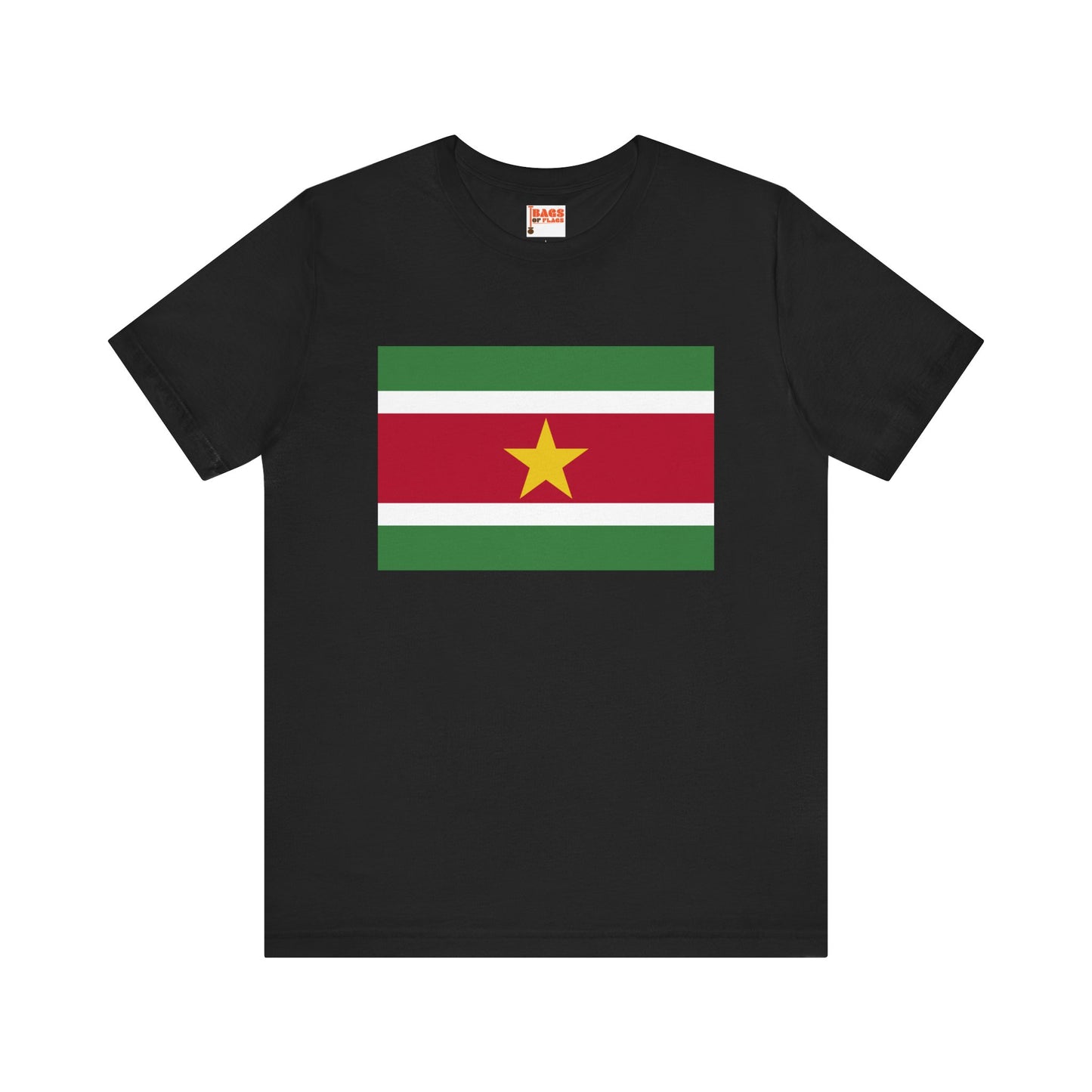 Suriname Flag on T-shirt