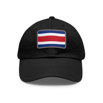 Costa Rica Leather Patch Hat