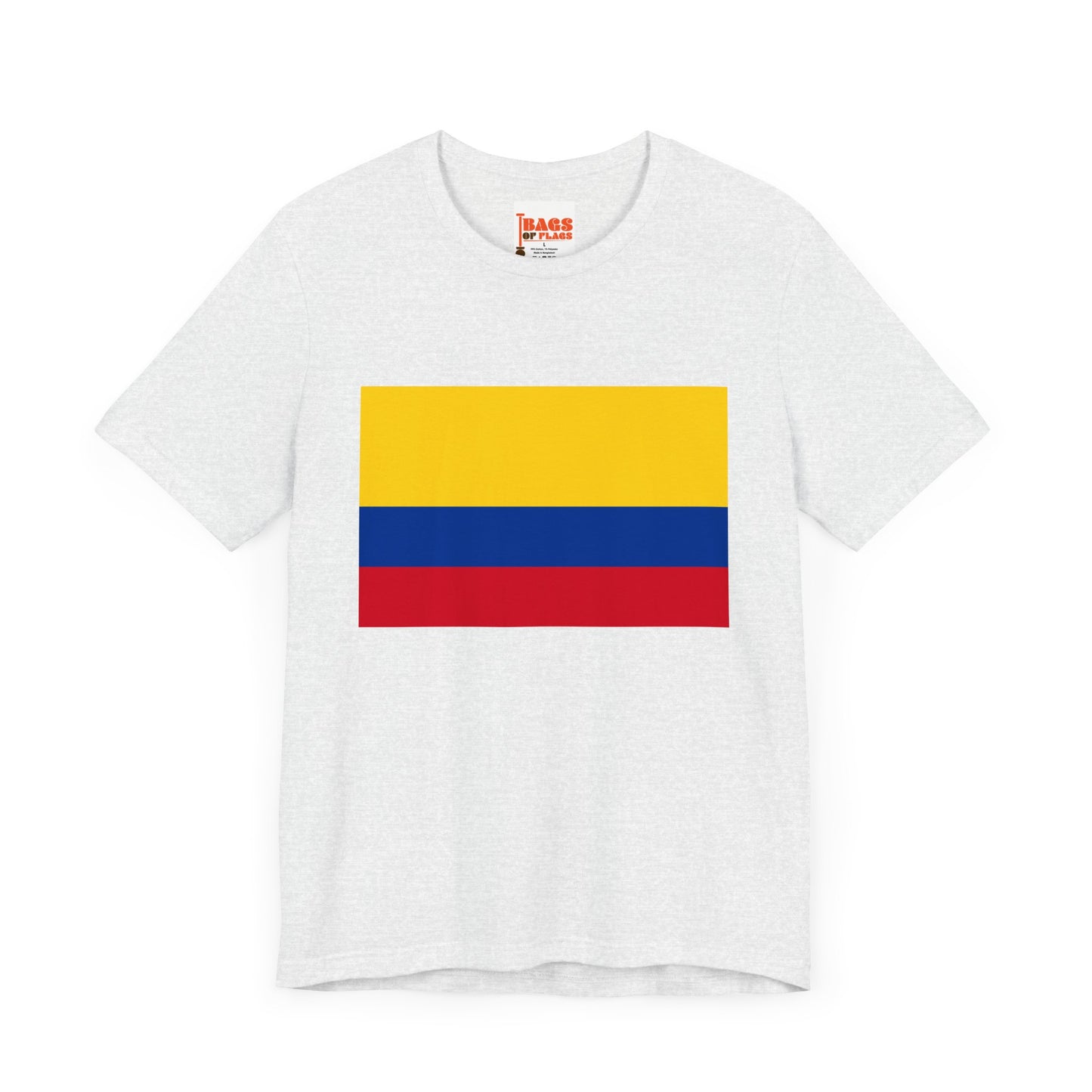 Colombia Flag on T-shirt