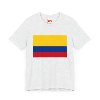 Colombia Flag on T-shirt