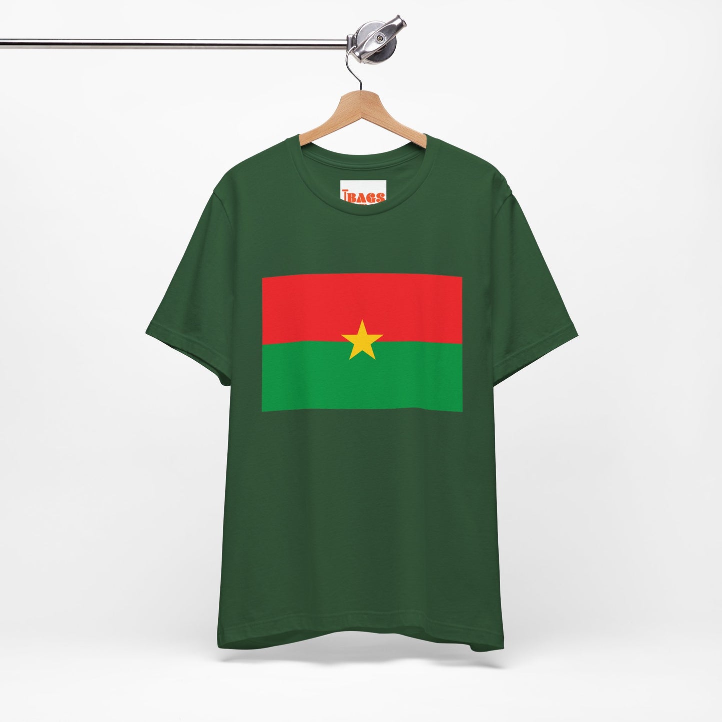 Burkina Faso Flag on T-shirt